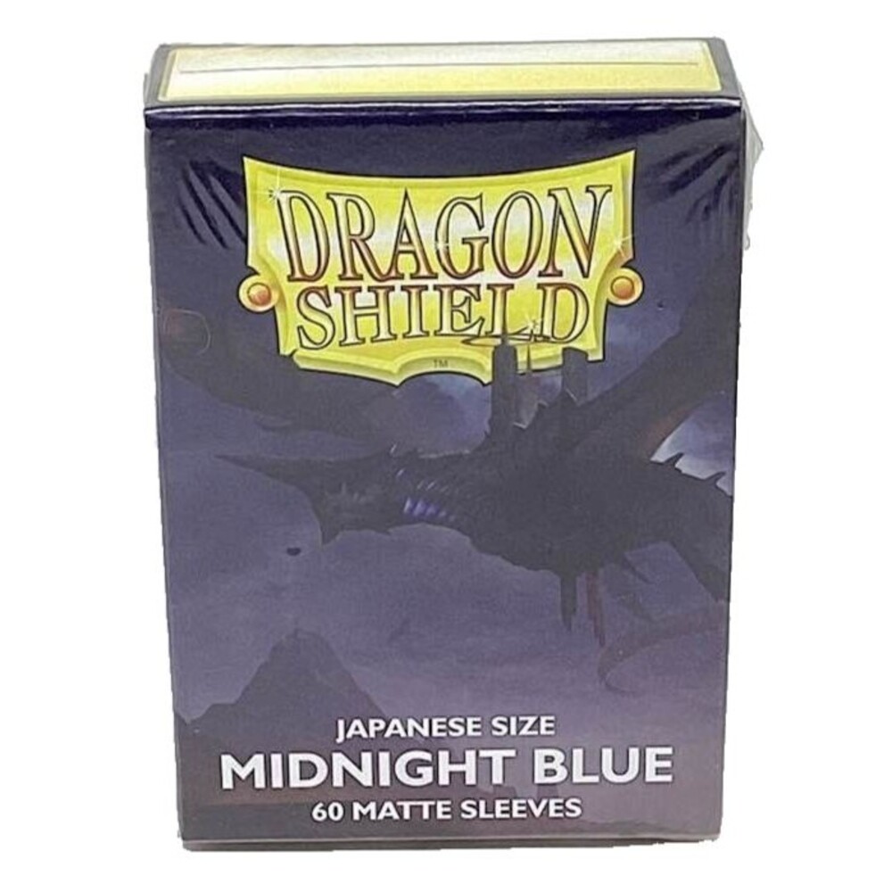 Dragon Shield Japanese Size Midnight Blue 60 Matte Dual Sleeves 11157 NEW